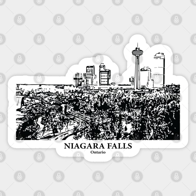 Niagara Falls - Ontario Sticker by Lakeric